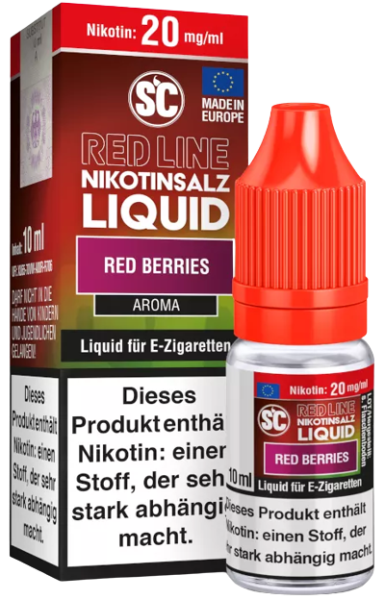 SC Red Line Red Berries Nikotinsalz Liquid 20mg/ml