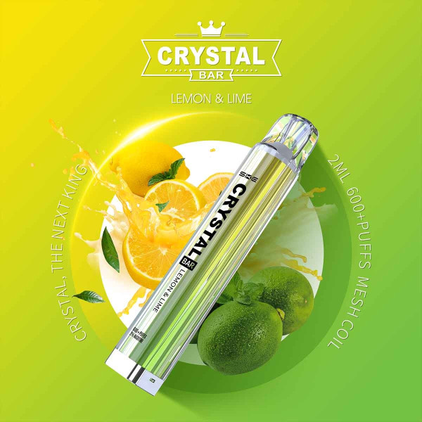 SKE Crystal Bar Lemon & Lime 20MG