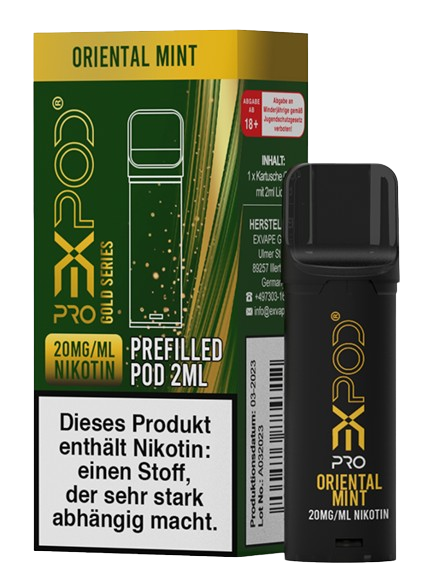 Expod Pro POD 20mg - Gold Series - Oriental Mint