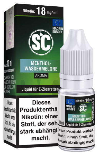 SC Liquid Menthol-Wassermelone 0 mg/ml