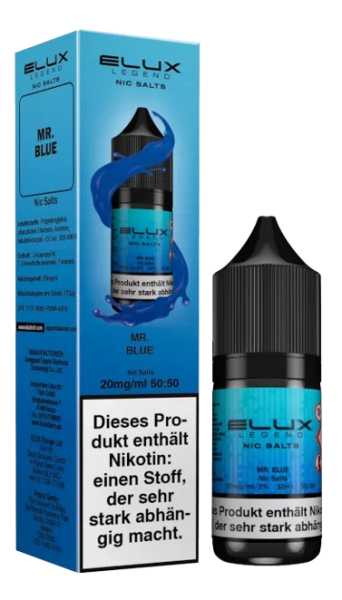 Elux - Mr Blue - Nikotinsalz Liquid 20 mg/ml