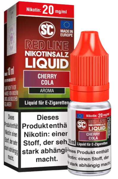 SC Red Line Cherry Cola Nikotinsalz Liquid 20mg/ml