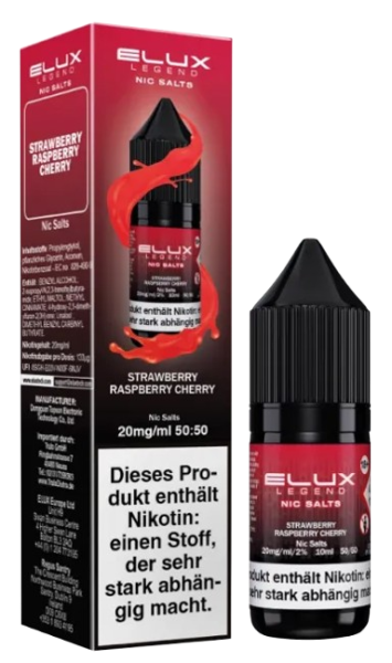 Elux - Strawberry Raspberry Cherry - Nikotinsalz Liquid 20 mg/ml