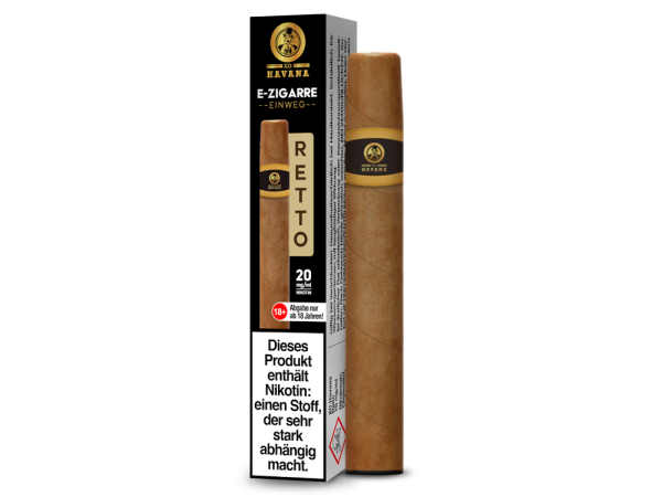 XO HAVANA Cigar Vape Retto 20mg