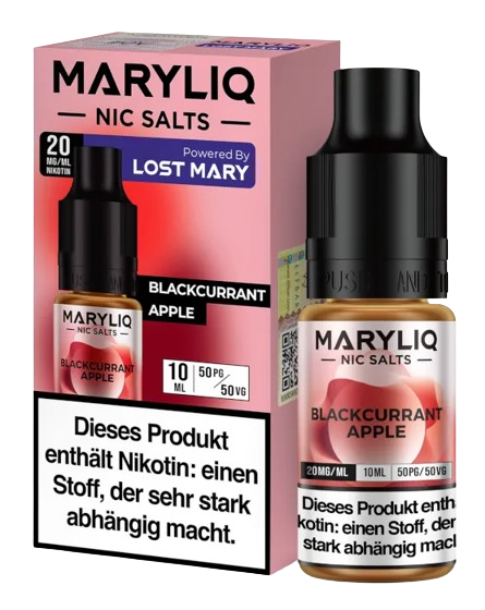 MARYLIQ - Blackcurrant Apple - Nikotinsalz Liquid 20 mg/ml