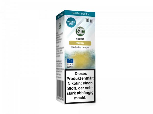 SC Vanilla E-Zigaretten Nikotinsalz Liquid 20 mg/ml