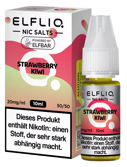 ELFLIQ - Strawberry Kiwi - Nikotinsalz Liquid 10 mg/ml