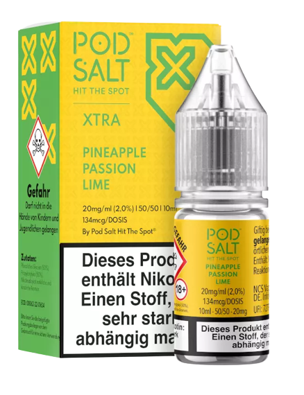 Pod Salt X Pineapple Passion Lime Nikotinsalz Liquid 20mg/ml