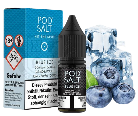 POD SALT Blue Ice Nikotinsalz Liquid 10ml 11mg