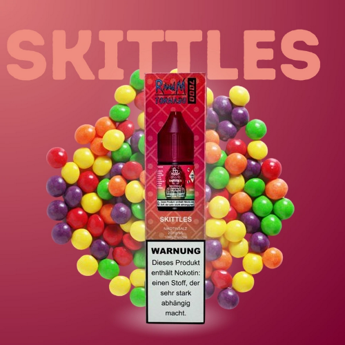 RandM Tornado 7000 Liquid 10ml Skittles