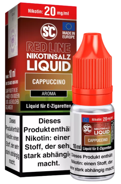 SC Red Line Cappuccino Nikotinsalz Liquid 10mg/ml
