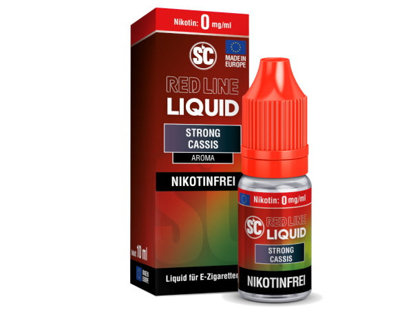 SC Red Line Strong Cassis Nikotinsalz Liquid 0mg/ml