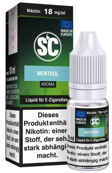 SC Liquid Menthol 18mg/ml