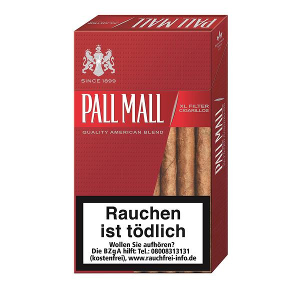 Pall Mall Red XL Filter Cigarillos