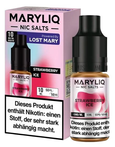 MARYLIQ - Strawberry Ice - Nikotinsalz Liquid 10 mg/ml