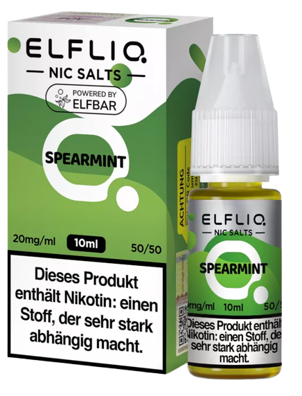 ELFLIQ - Spearmint - Nikotinsalz Liquid 20 mg/ml