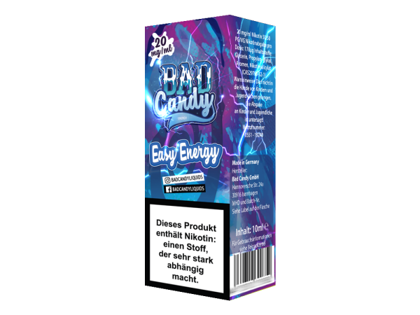 Bad Candy Liquids Easy Energy Nikotinsalz Liquid 20mg/ml