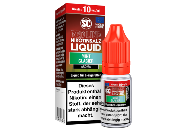 SC - Red Line - Mint Glacier - Nikotinsalz Liquid 10 mg/ml