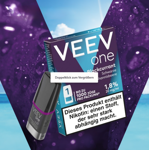 VEEV ONE Pods Blackcurrant 20mg