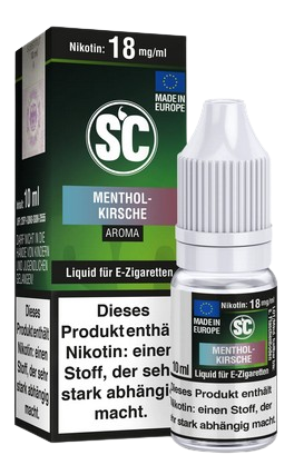 SC Liquid Menthol-Kirsche 3mg/ml