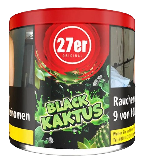 27er Shisha Tabak - Black Kaktus (200g)