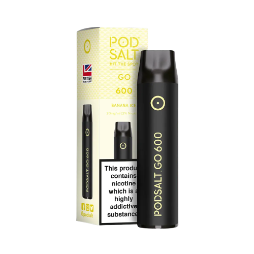 Pod Salt Go 600 Einweg E-Zigarette banana ice 20mg