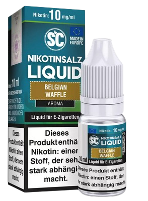 SC Belgian Waffle Nikotinsalz Liquid 10 mg/ml