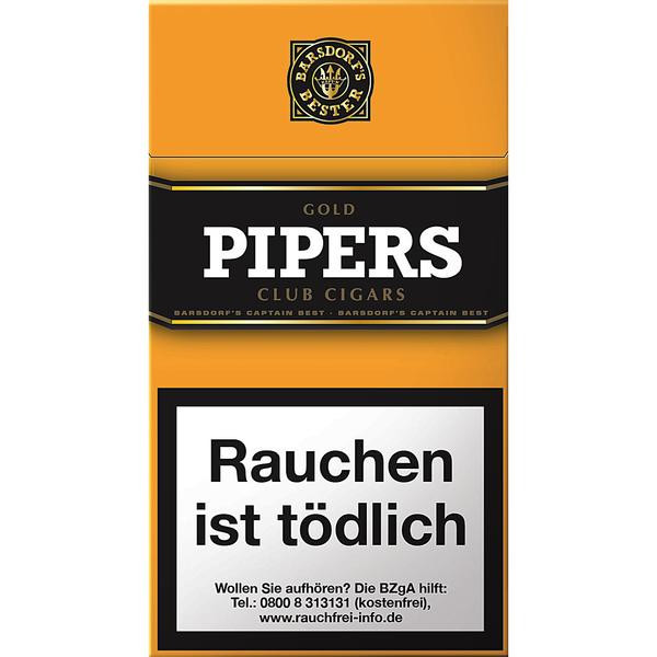 Pipers Little Cigars Gold