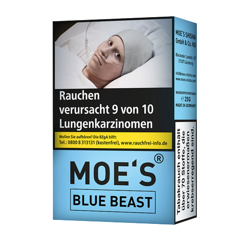 MOE'S Tabak Blue Beast 25g