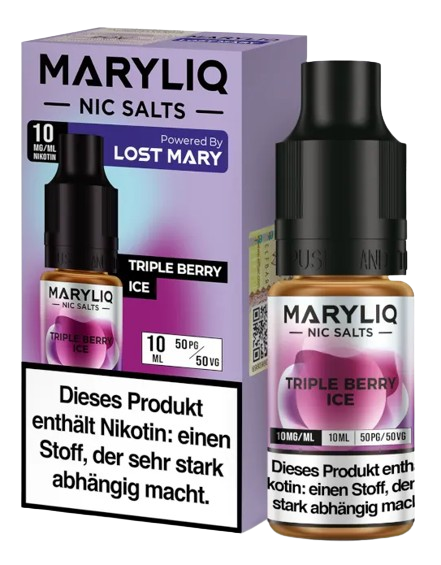 MARYLIQ - Triple Berry Ice - Nikotinsalz Liquid 10 mg/ml