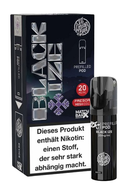 187 Strassenbande 187 POD Prefilled Pod - Black Ize 20mg