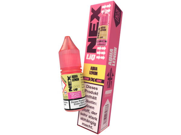 Pod Salt - NexLiq - Aqua Lemon Nikotinsalz Liquid 10 mg/ml