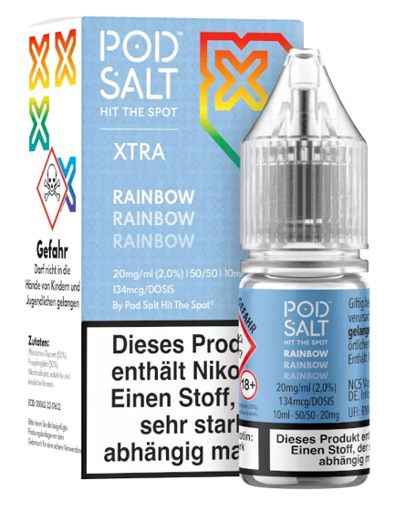 Pod Salt X Rainbow Nikotinsalz Liquid 20mg/ml