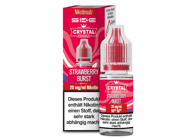 SKE - Crystal - Strawberry Burst - Nikotinsalz Liquid 20 mg/ml