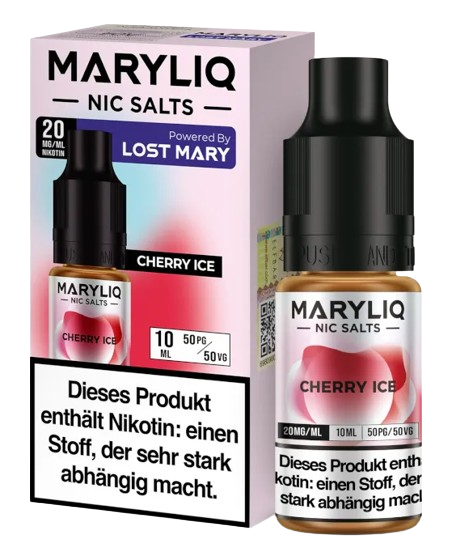 MARYLIQ - Cherry Ice - Nikotinsalz Liquid 20 mg/ml