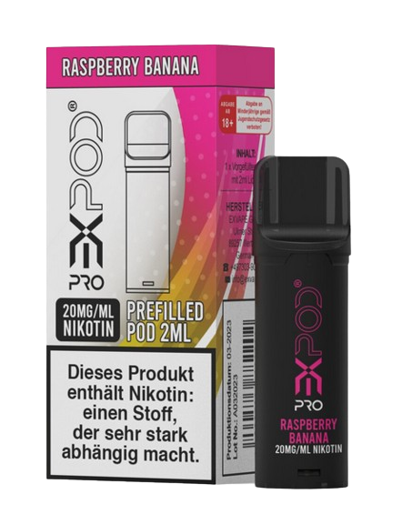 Expod Pro POD - Raspberry Banana - 20mg