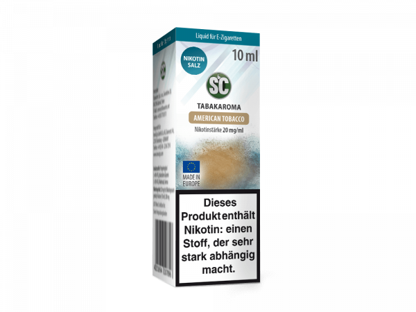 SC American Tobacco E-Zigaretten Nikotinsalz Liquid 20 mg/ml