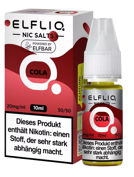 ELFLIQ - Cola - Nikotinsalz Liquid 10 mg/ml