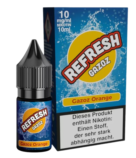 Refresh Gazoz - Orange - Hybrid Nikotinsalz Liquid 10 mg/ml