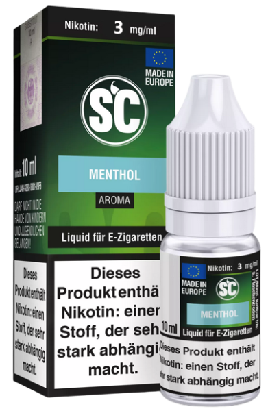 SC Liquid Menthol 3mg/ml