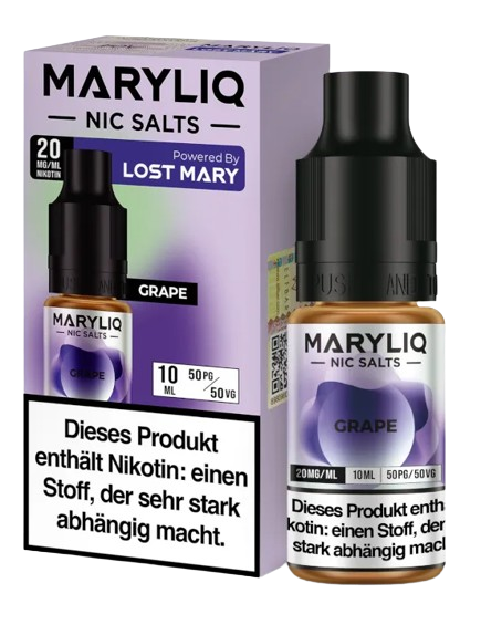 MARYLIQ - Grape - Nikotinsalz Liquid 20 mg/ml