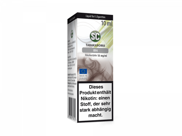 SC Liquid RY4 Tabak E-Zigaretten Liquid 18 mg/ml