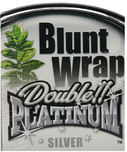Blunt Wrap Double Platinum Silver (2er)