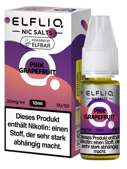 ELFLIQ - Pink Grapefruit - Nikotinsalz Liquid 10 mg/ml