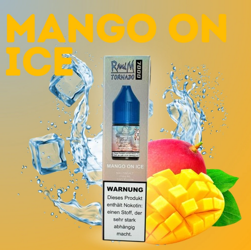 RandM Tornado 7000 Liquid 10ml Mango on Ice