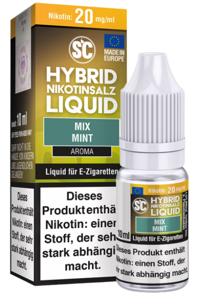 SC Mix Mint Hybrid Nikotinsalz Liquid 10 mg/ml