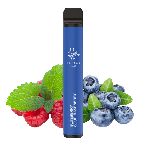 ELFBAR 600 - Einweg E-Zigarette Blueberry Sour Raspberry 20mg/ml