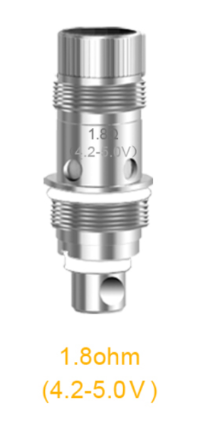 5x ASPIRE BVC Nautilus Coil 1.8 Ohm