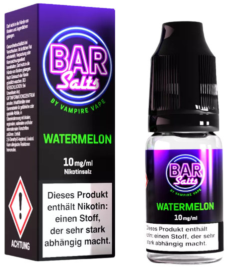 Vampire Vape Bar Salts Watermelon Nikotinsalz Liquid 10 mg/ml