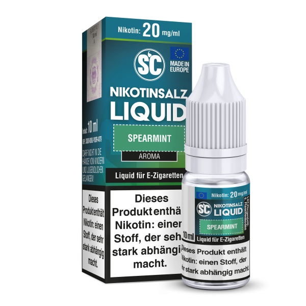 SC Spearmint Nikotinsalz Liquid 20 mg/ml